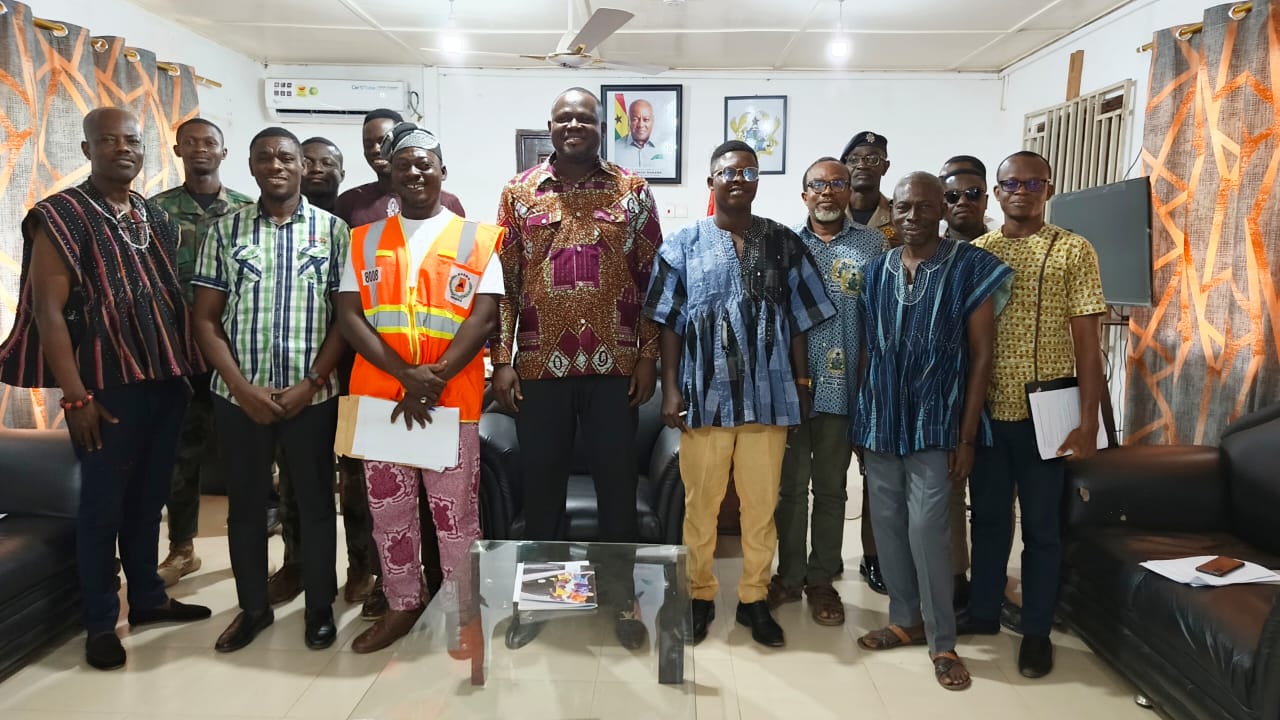Nkwanta South MCE Inaugurates 13-Member Disaster Management Committee